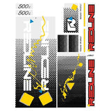 Redline - 1986 500C for red frame Decal set - Old school bmx - Bmx Products AU