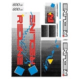 Redline - 1986 600CXL for white frame Decal set - Old school bmx - Bmx Products AU