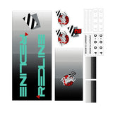 Redline - 1988 400C for Kiwi frame Decal set - Old school bmx - Bmx Products AU