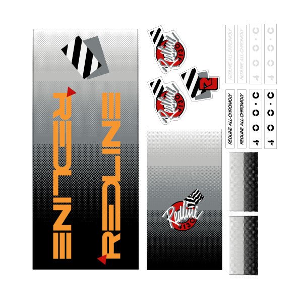 Redline - 1988 400C for Salmon frame Decal set - Old school bmx - Bmx Products AU