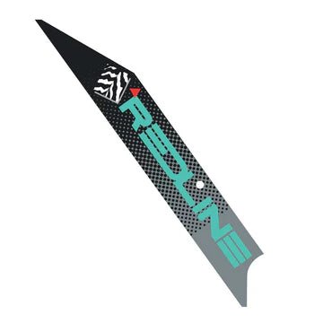 REDLINE - 1988 Forklifter plate side decal - Kiwi Grey - Old School BMX - Bmx Products AU