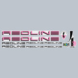 Redline - 1991 - 420 - Decal set for Chrome frame - Old school bmx - Bmx Products AU