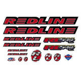 Redline - 1997 - RL544 for chrome frame - Decal set - Old school bmx - Bmx Products AU