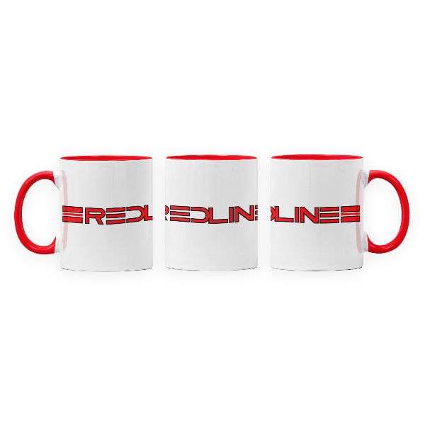 Redline - REDLINE 80'S FONT Coffee Mug - old school bmx - Bmx Products AU