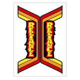 Reliance - Extra short seat tube decal - old school bmx - Bmx Products AU