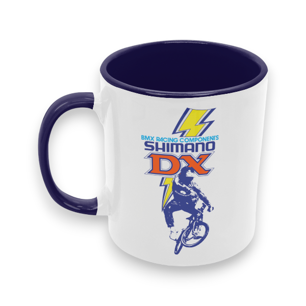 Shimano - DX BMX Components Coffee Mug - old school bmx - Bmx Products AU