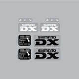 Shimano - DX "canti" brake decals - old school bmx - Bmx Products AU