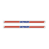 Skyway - Crank decal set (pair) suit redline flight cranks - old school bmx - Bmx Products AU