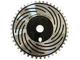 SKYWAY - Turbo disc 44T Sprocket in BLACK - old school bmx - Bmx Products AU