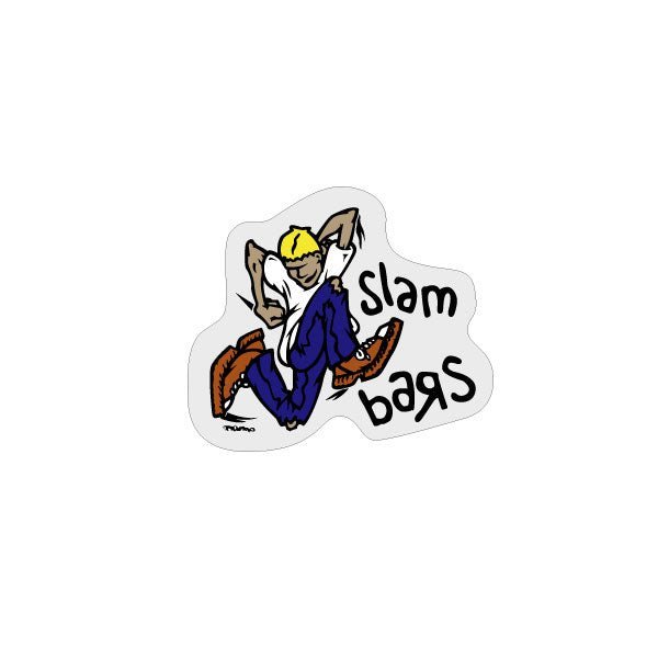 S&M - Slam bars - running man decal - old school bmx - Bmx Products AU