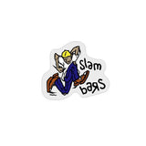 S&M - Slam bars - running man decal - old school bmx - Bmx Products AU