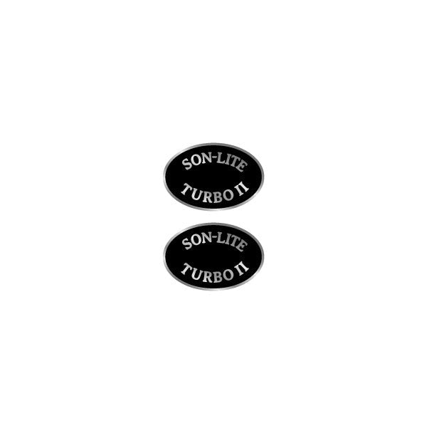 Sonlite - Black hub decals - Gen 2 - Bmx Products AU