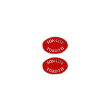 Sonlite - Red hub decals - Gen 2 - Bmx Products AU