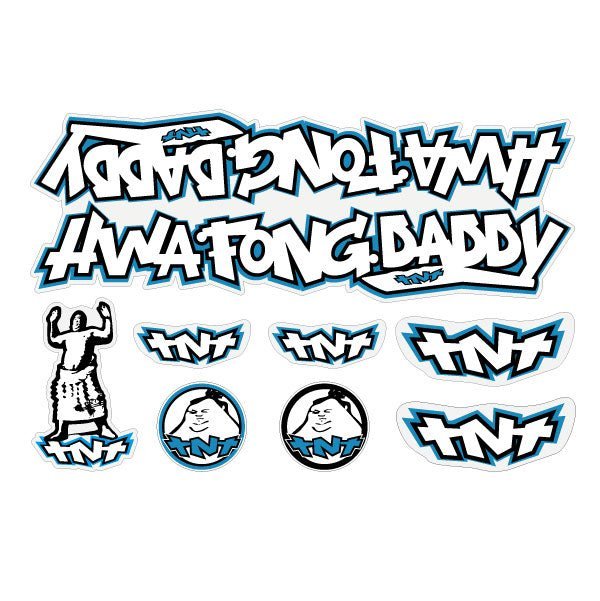 TNT - Hwa Fong Daddy "Sumo" decal set - old school bmx - Bmx Products AU