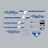 Torker - 1987 Torker 2 - 280 AIR Freestyle Blue decal set - Bmx Products AU