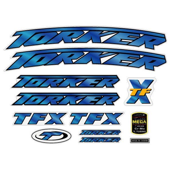 Torker - 1997 TFX decal set - old school bmx - Bmx Products AU