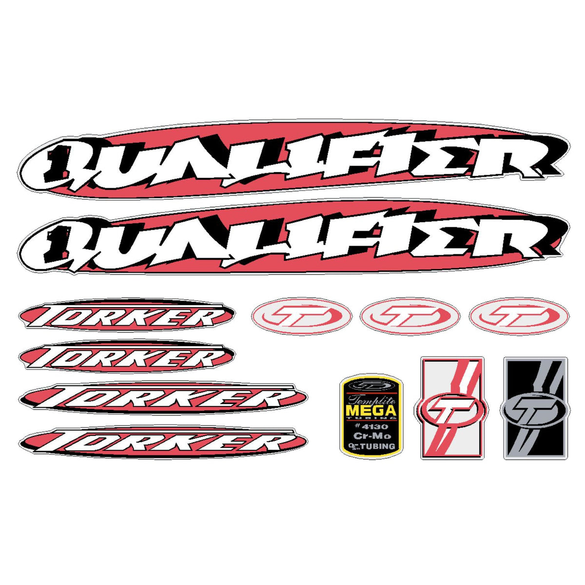Torker - 1998 Qualifier decal set - old school bmx