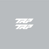 TRP - Die cut - WHITE decal - old school bmx - Bmx Products AU