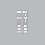 Uni - Mini Pro seat pole decal - Old school bmx - Bmx Products AU