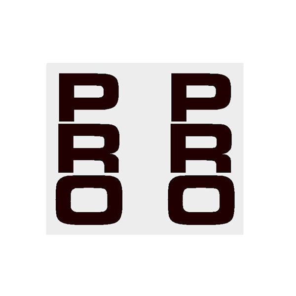Uni - PRO seat pole Black decal