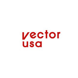Vector - USA die cut plate decal - old school bmx - Bmx Products AU