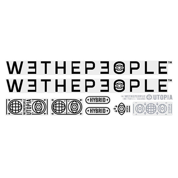 We the People - 2022 Utopia decal set