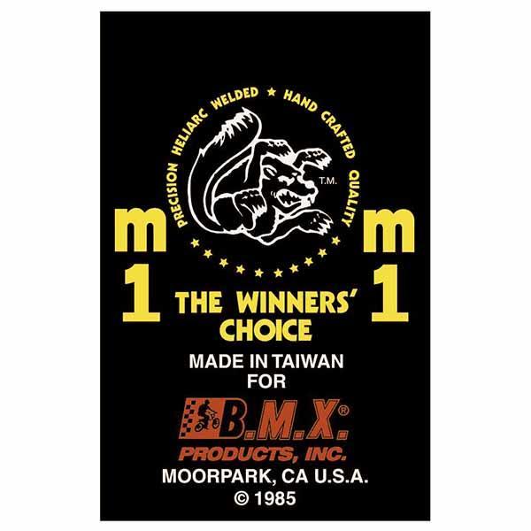1985 Mongoose M1 Decal Set - Old School Bmx Decal-Set