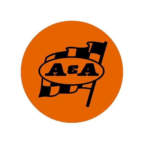 A&A - Flag waving STEM decal - Old School BMX - Bmx Products AU