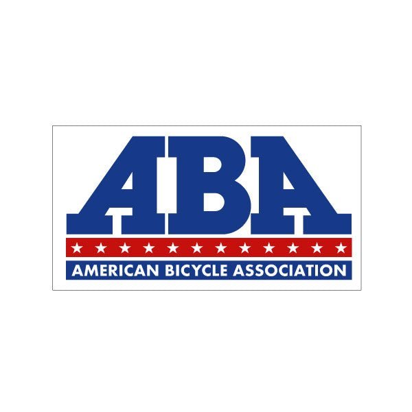 ABA - plate decal on clear - old school bmx - Bmx Products AU