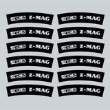 ACS - Z MAG sidewall STENCIL decals - Old school bmx - Bmx Products AU