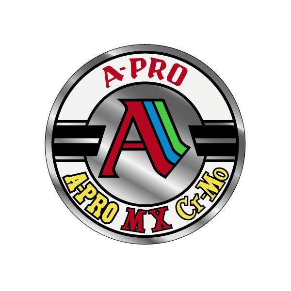 Akisu - Red A - PRO MX Headtube decal - Old School BMX - Bmx Products AU