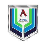 Akisu - RED A - PRO Seat tube decal - Old School BMX - Bmx Products AU