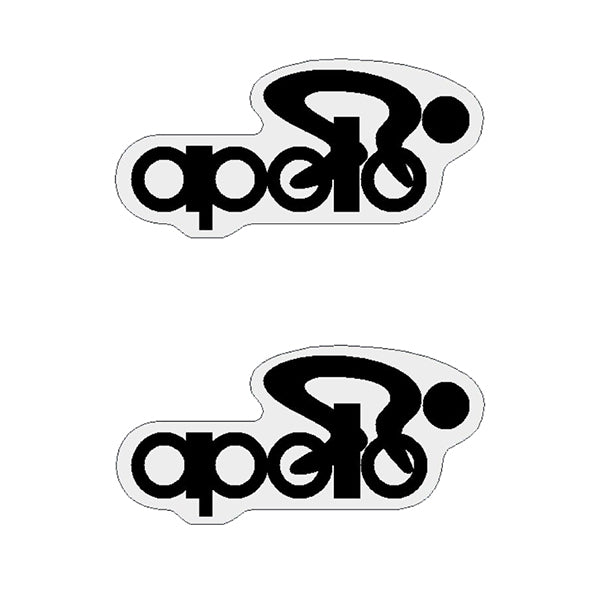 Apollo - CHAINSTAY black decals - old school bmx - Bmx Products AU