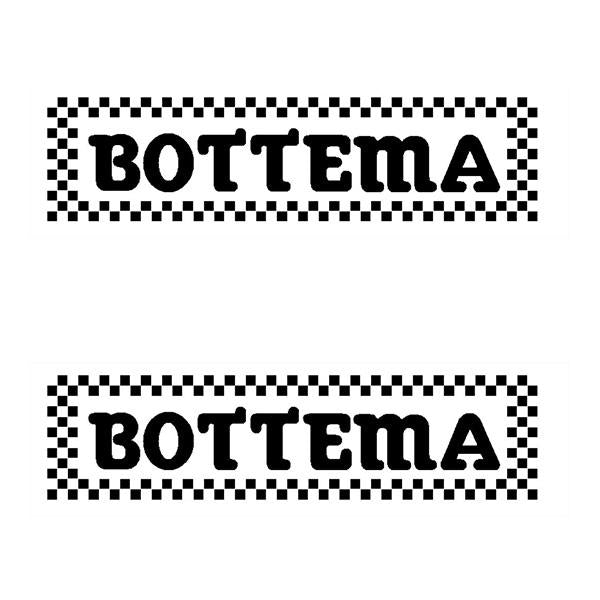 Bottema - Checkers Fork Decals Old School Bmx Decal