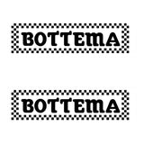 Bottema - Checkers Fork Decals Old School Bmx Decal