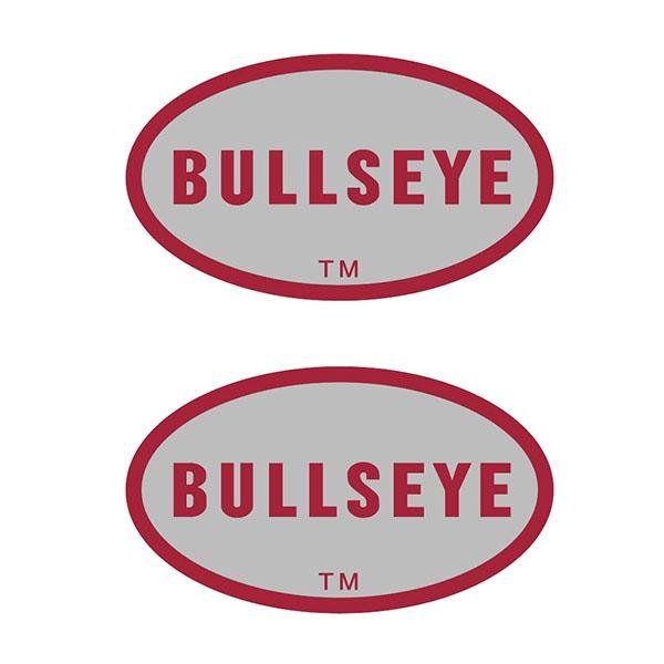 Bullseye oval hub decals - Old school bmx - Bmx Products AU
