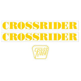Crossrider - Monoshock - decal set - Old school bmx - Bmx Products AU