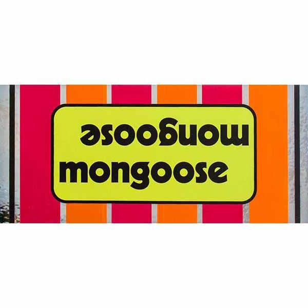 1975-76 Mongoose Motomag Green Down Tube Decal - Old School Bmx