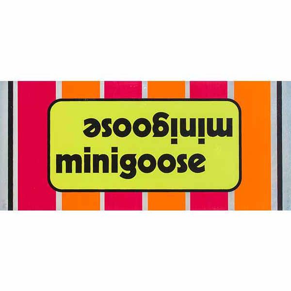 1976 Mongoose Minigoose Green Down Tube Decal - Old School Bmx