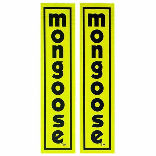 1979-80 Mongoose Fork Green Decal Set - Old School Bmx Decal