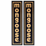 1981-83 Mongoose Fork Black Decal Set - Old School Bmx Decal