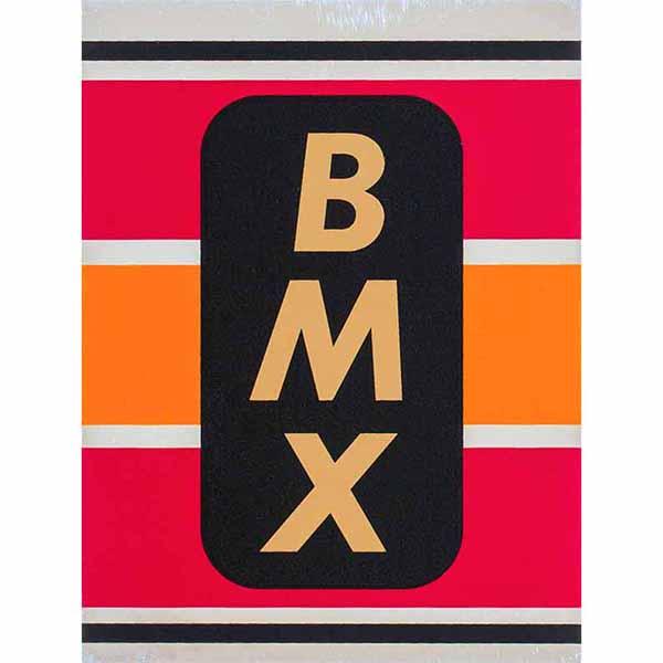 1981-83 Mongoose Motomag Black Head Tube Decal - Old School Bmx