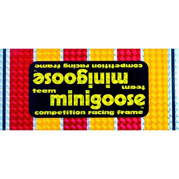 1981 Mongoose Team Minigoose - Prism Decal Set Old School Bmx Decal-Set