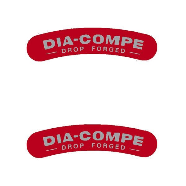 Dia Compe - Center pull Caliper 80's version RED decals - old school bmx - Bmx Products AU