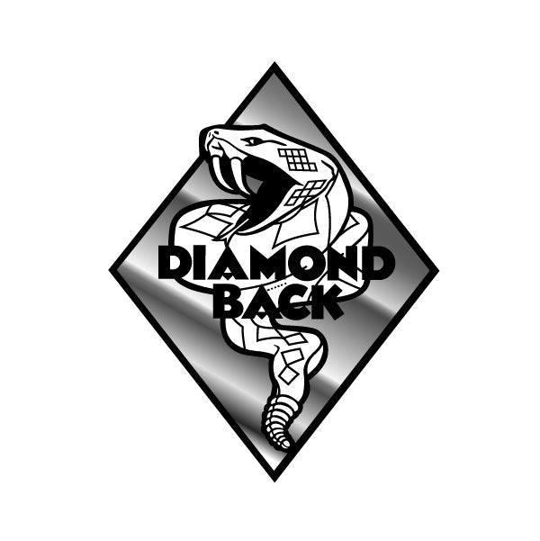 Diamond Back - 1978 Chrome Head Tube Decal - Old school bmx - Bmx Products AU