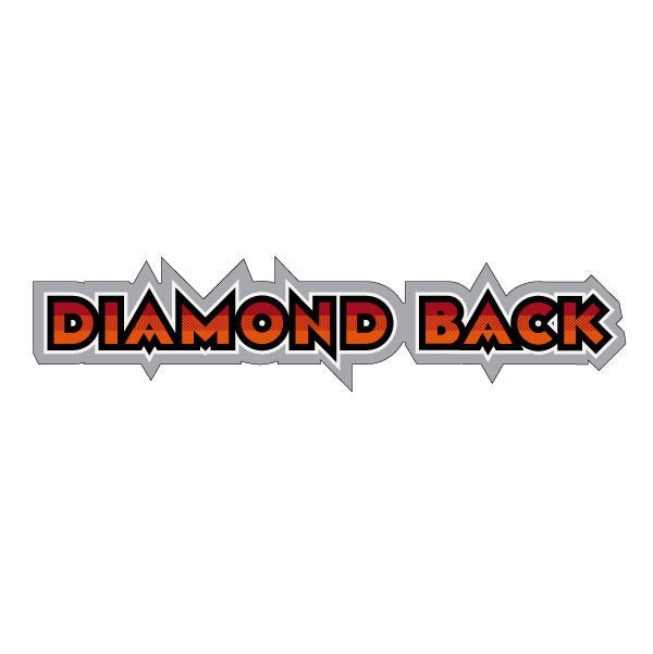 Diamond back - 6" Plate decal - Old school bmx - Bmx Products AU