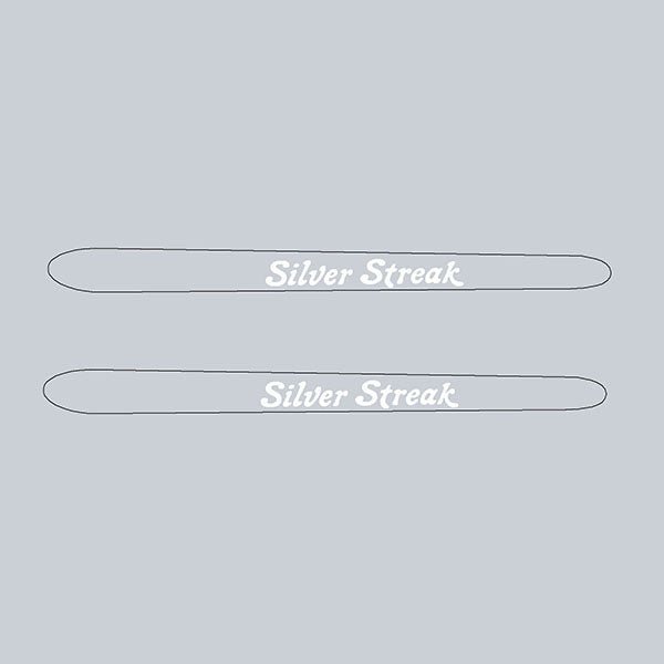Diamond back - Silver Streak crank decals - Old school bmx - Bmx Products AU