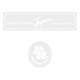 Diamond Back - Turbolite White extra frame decals - Old school bmx - Bmx Products AU