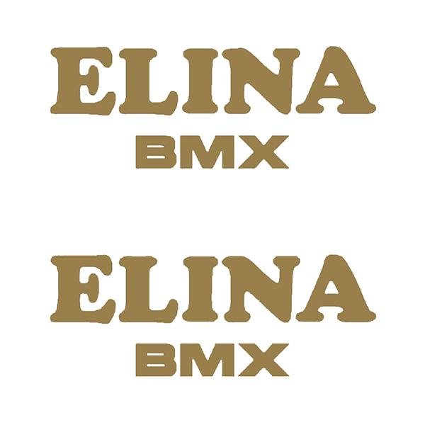 Elina - BMX - Seat decal set - Old school bmx - Bmx Products AU