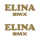 Elina - BMX - Seat decal set - Old school bmx - Bmx Products AU